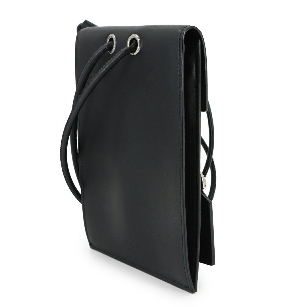 VLTN Logo Shoulder Bag Neck Pouch Leather