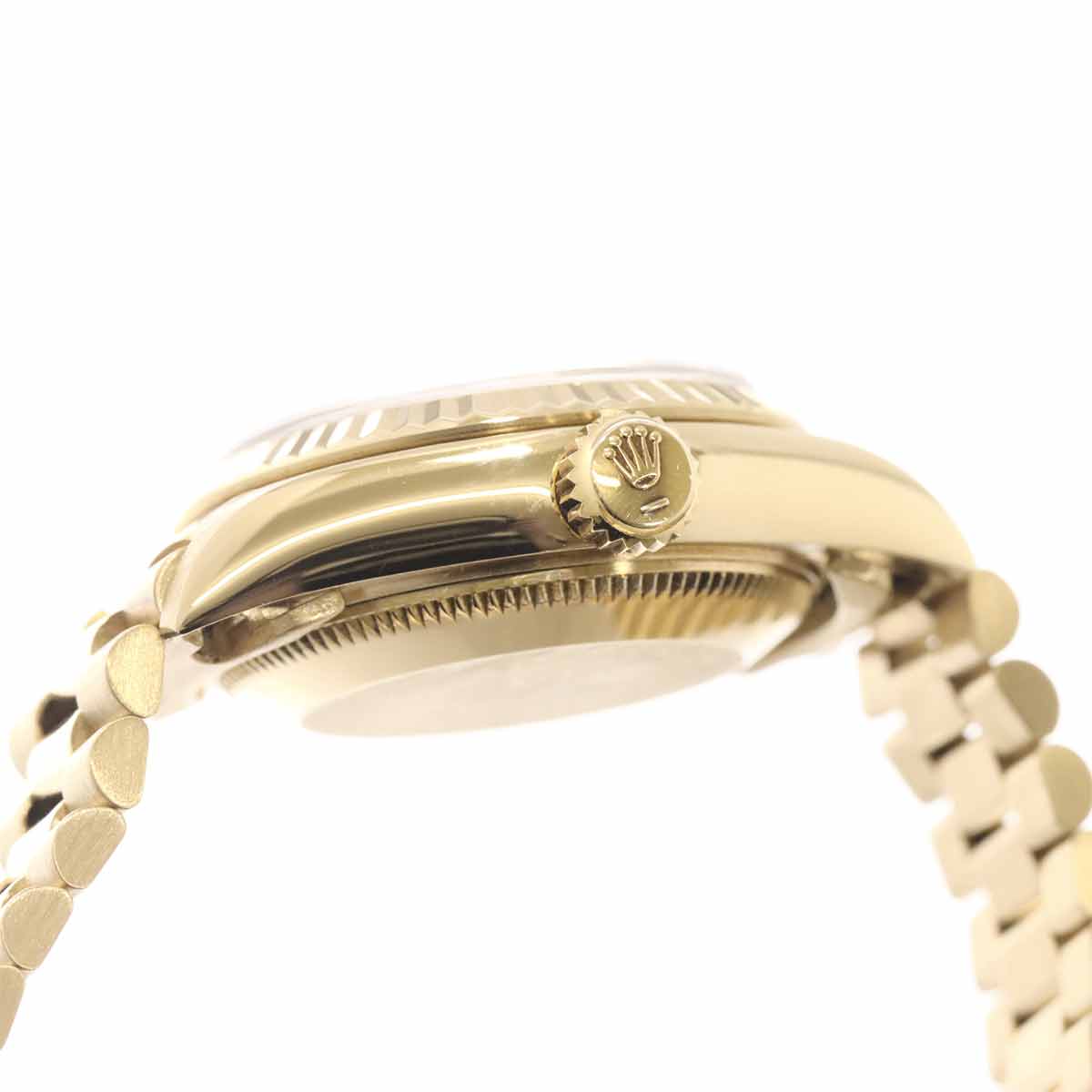 Datejust 69178G Serial 9 750 YG 10P Diamond Gold Dial Ladies