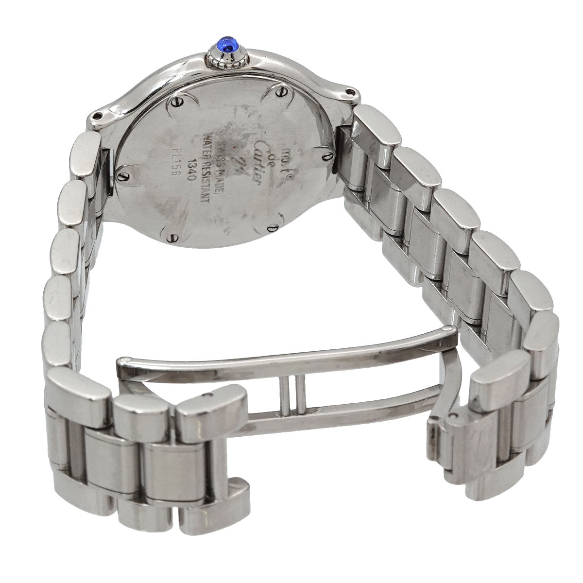 Must 21 W10109T2 Quartz Silver Dial Ladies Watch