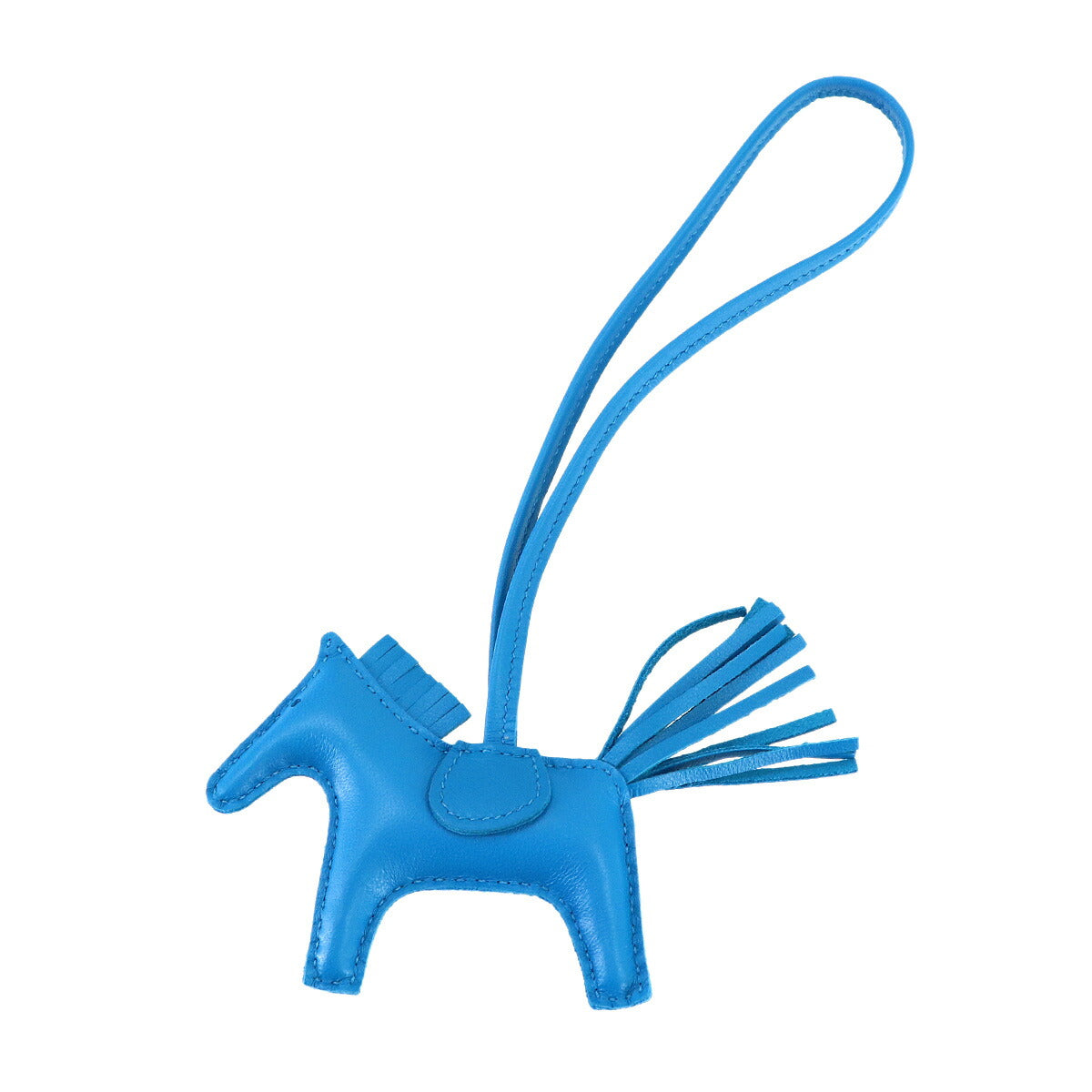 Rodeo PM Bag Charm Agneau Milo Blue zanzibar