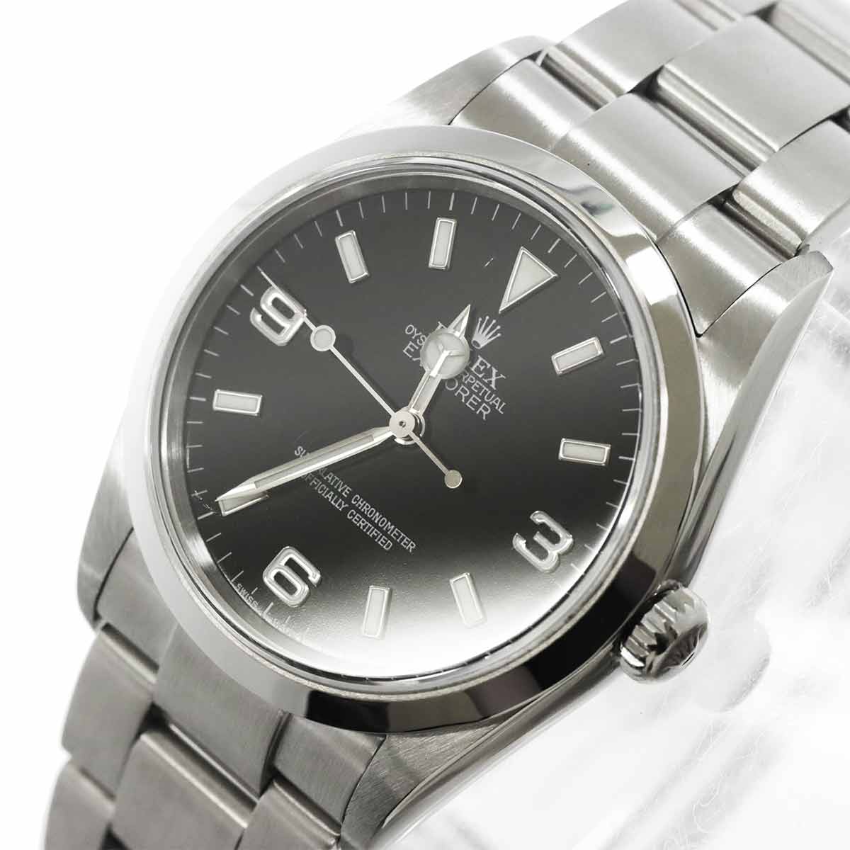 Explorer 1 14270 Serial K Automatic Black Dial Mens Watch