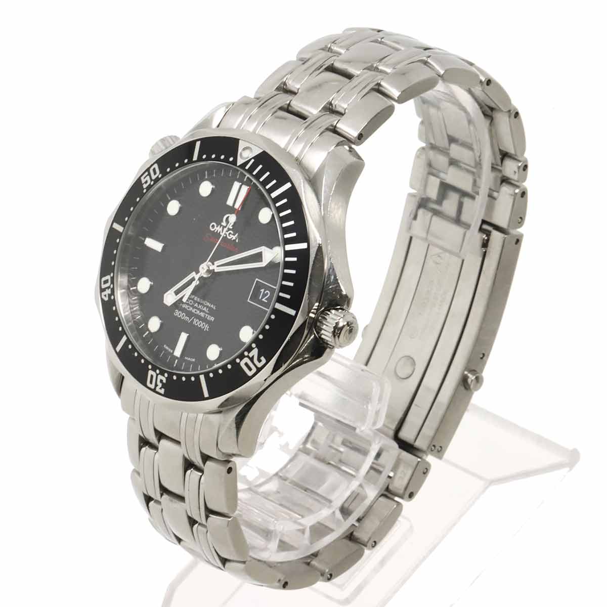 Seamaster 212 30 41 20 01 002 Co-Axial Date Black Dial Mens