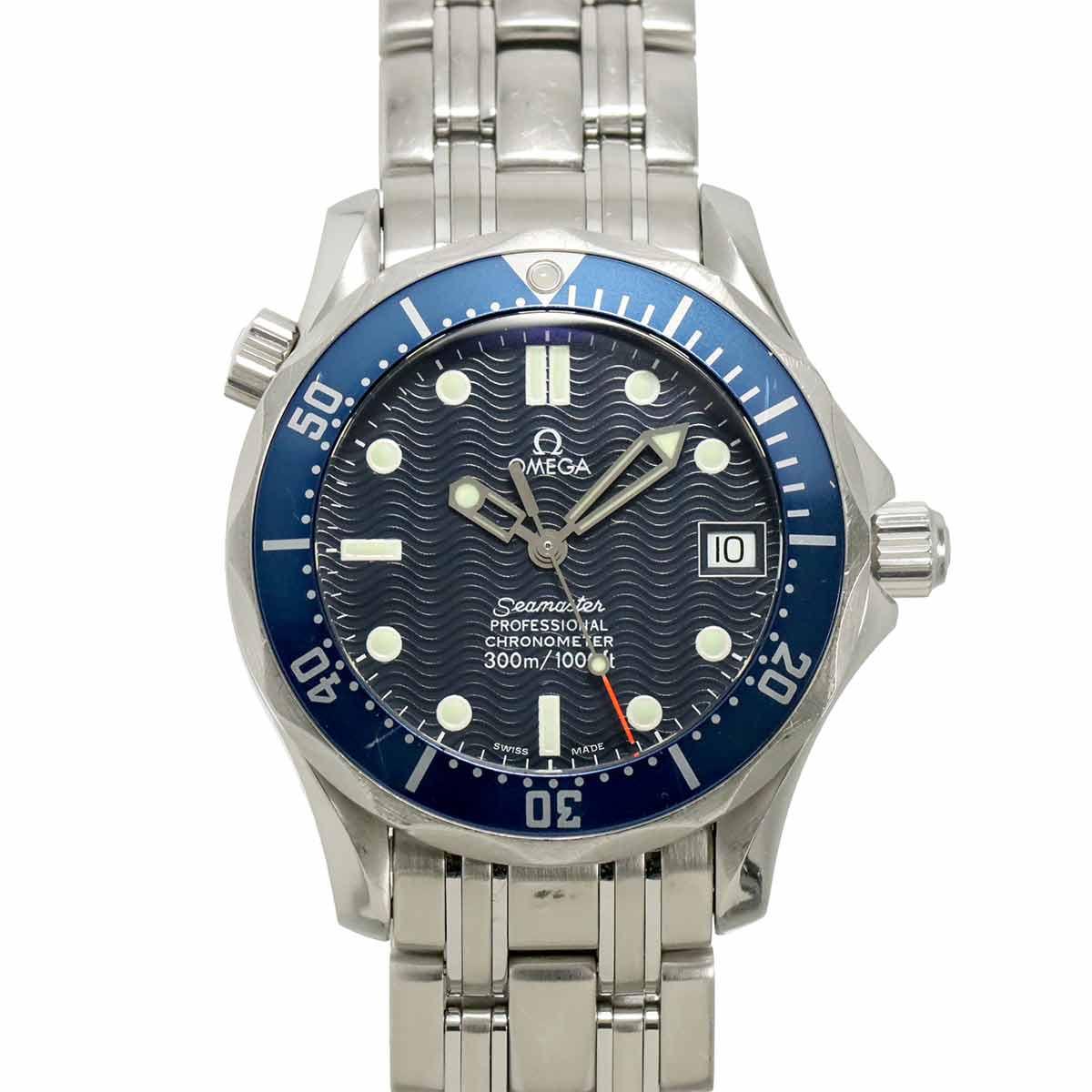 Seamaster professional ST168 1622 Date Navy Dial Boys Watch