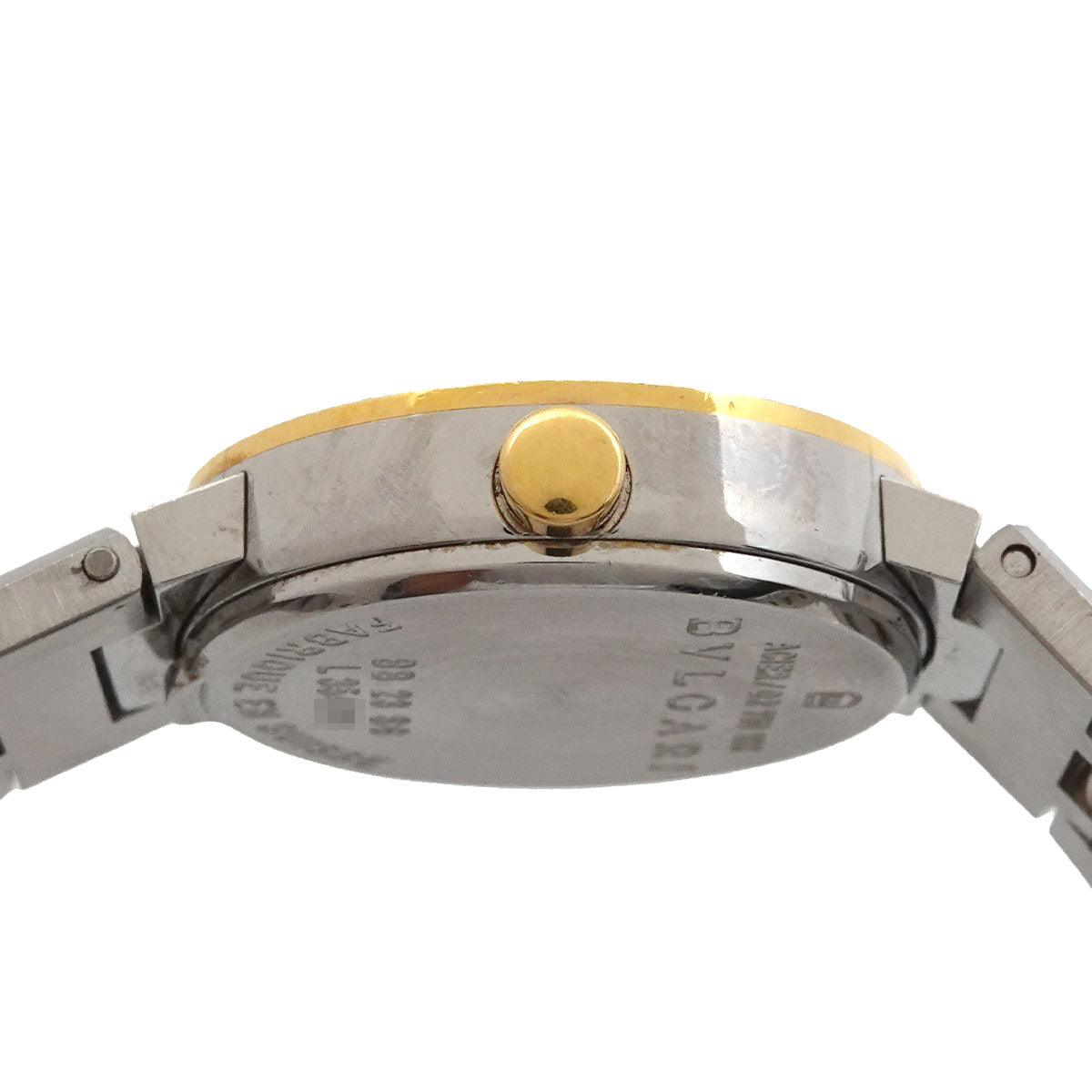BVLGARIBVLGARI Two Tones BB23SG YG Black Dial Ladies