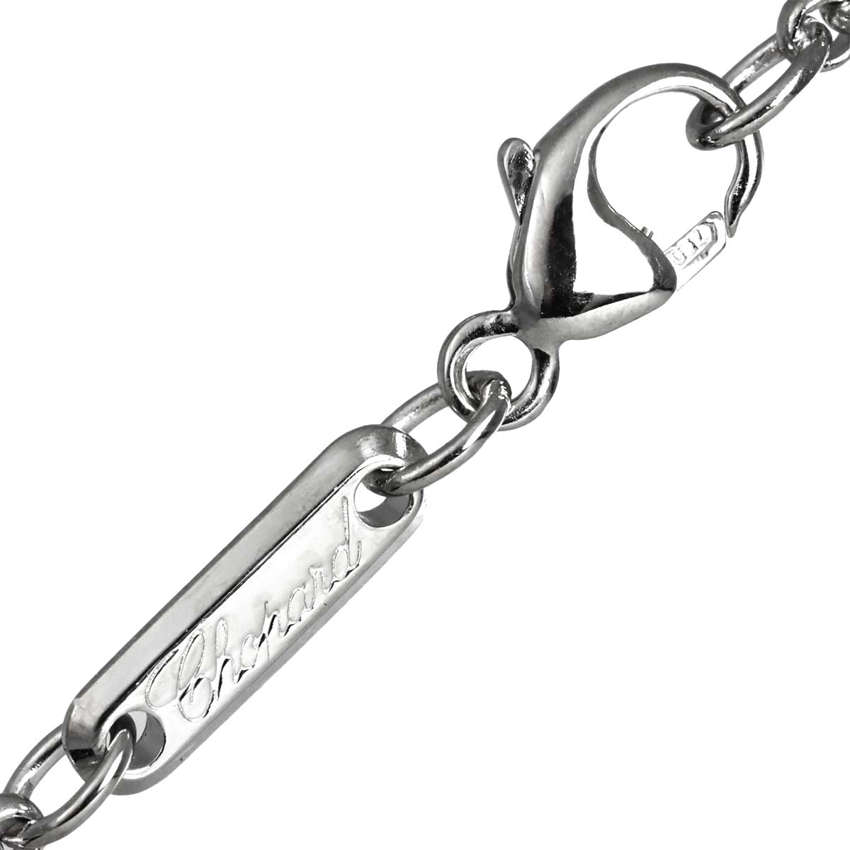 Happy Diamond Necklace 18K White Gold 750