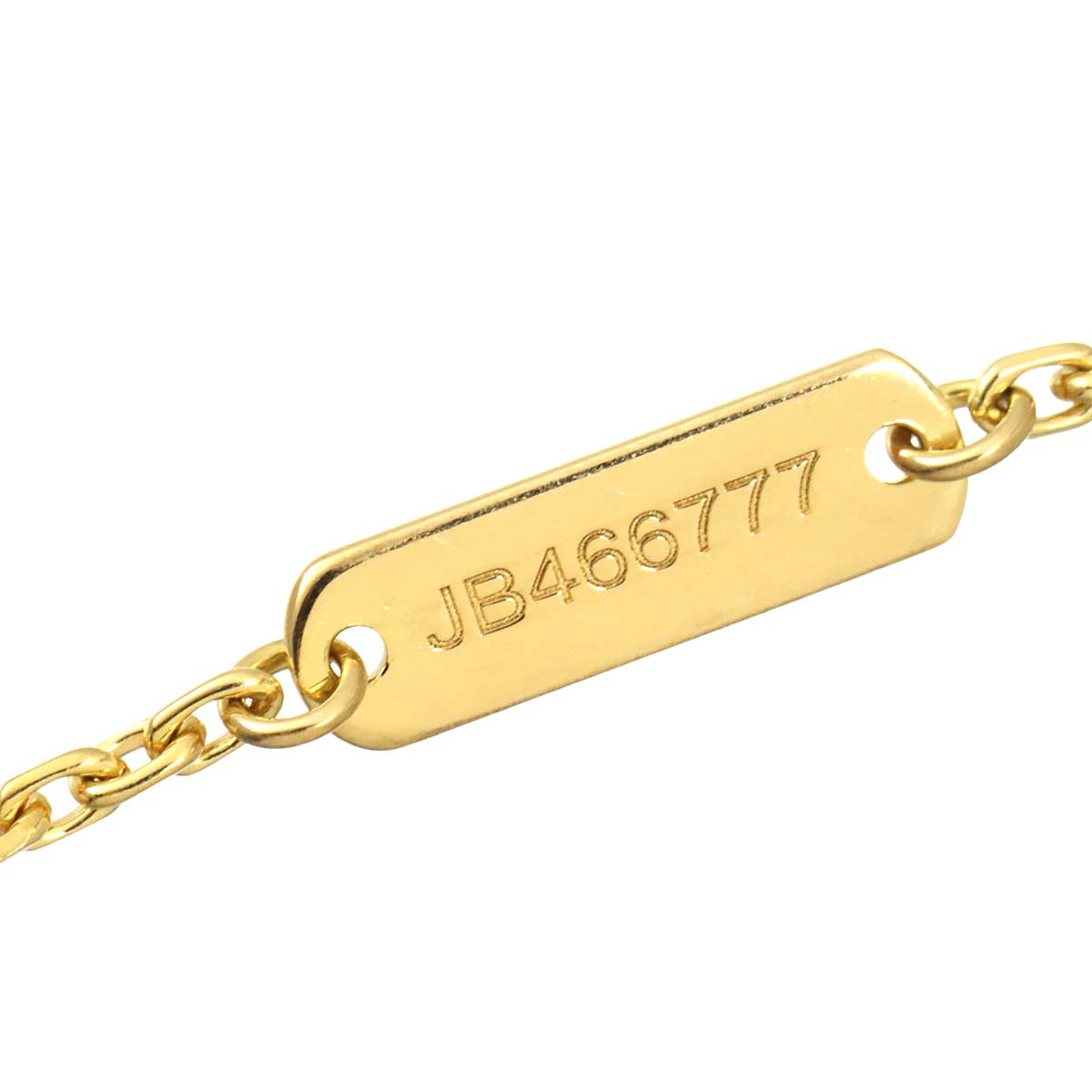 Vintage Alhambra Necklace 18K Yellow Gold 750