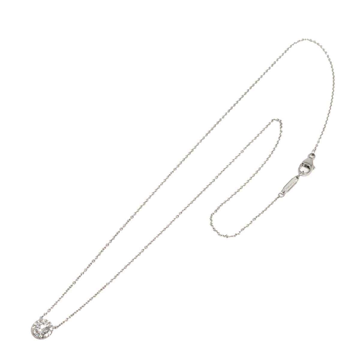 Diamond 0.27ct D/VS1/3EX Necklace Platinum