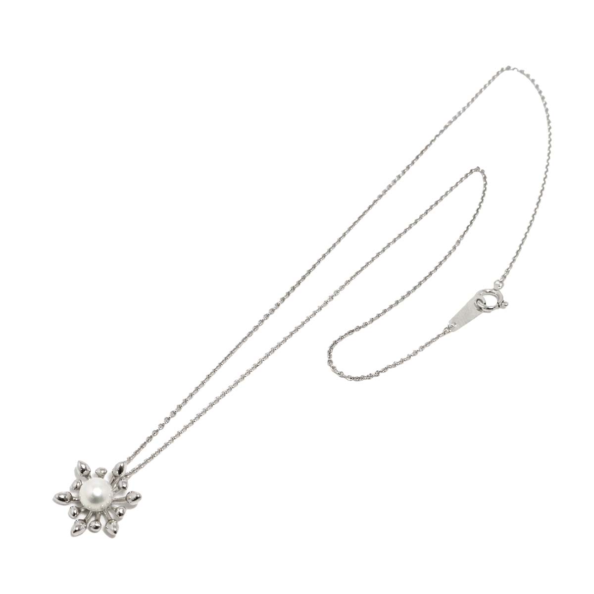 Akoya Pearl 5.7mm Necklace 18K White Gold 750