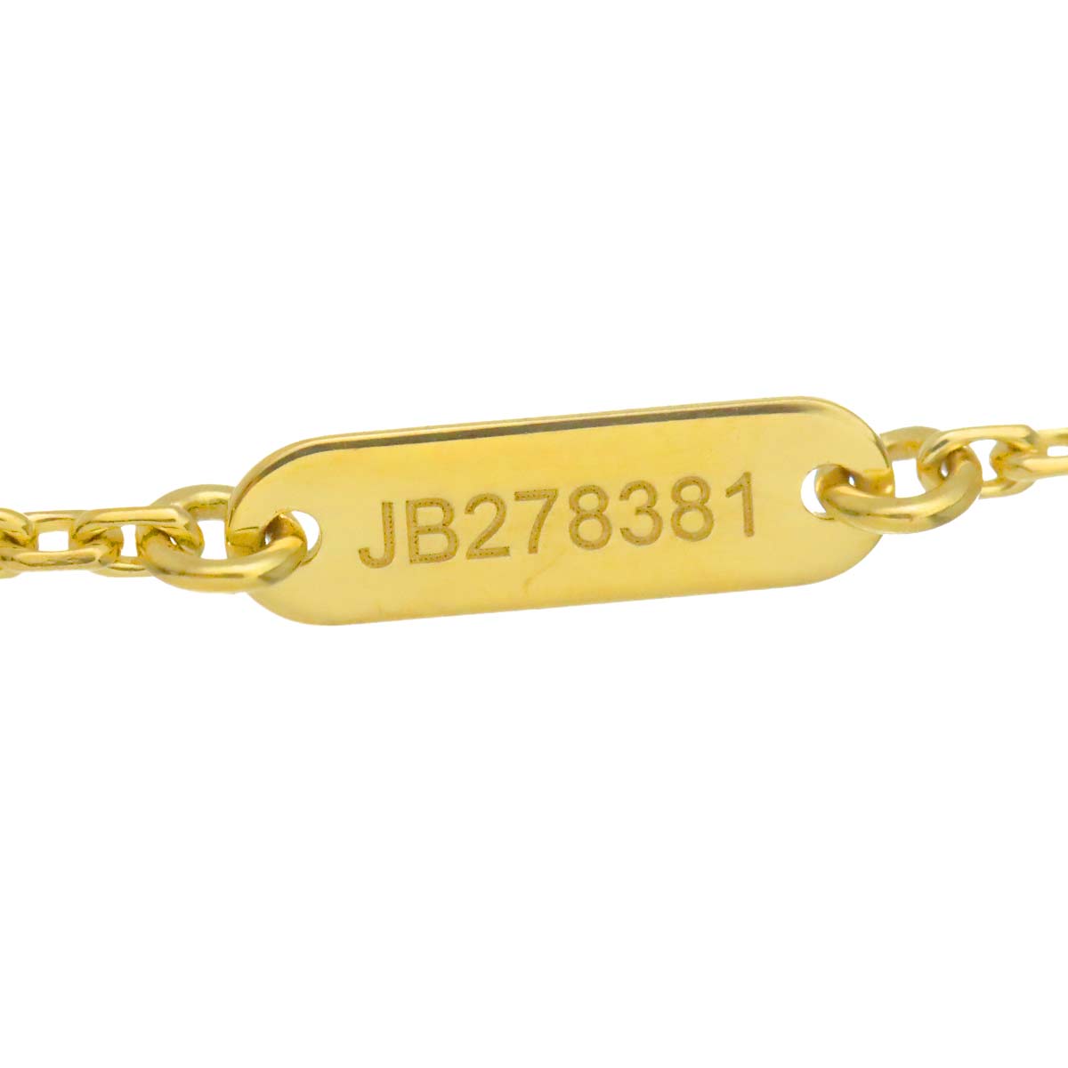 Vintage Alhambra MOP Necklace 18K YG 750