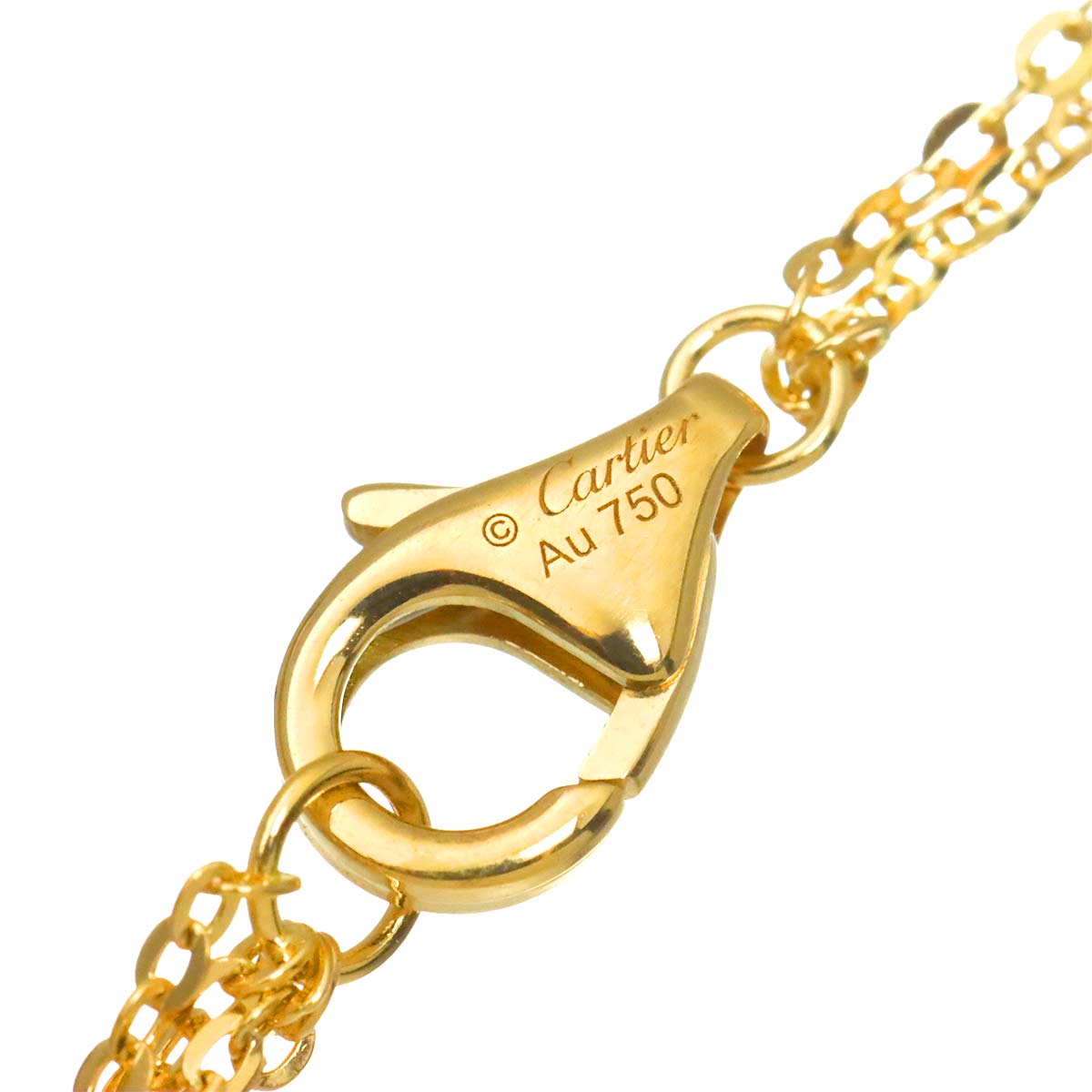 Trinity Mini Necklace 18K YG WG PG 750