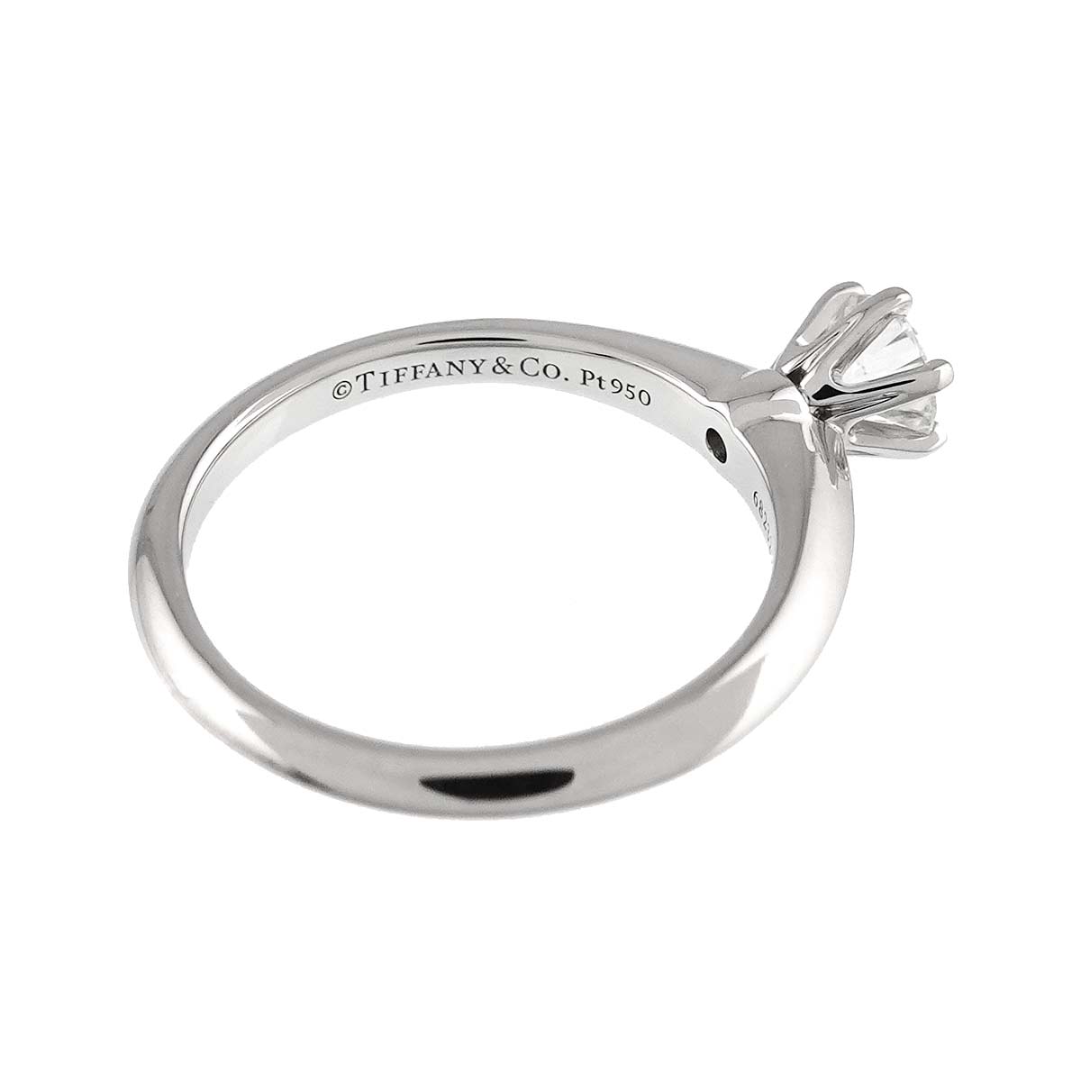 Diamond 0.36ct I/VVS1/3EX Ring Platinum Size4.5(US)