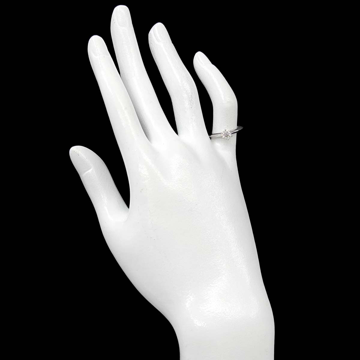 Diamond 0.36ct I/VVS1/3EX Ring Platinum Size4.5(US)