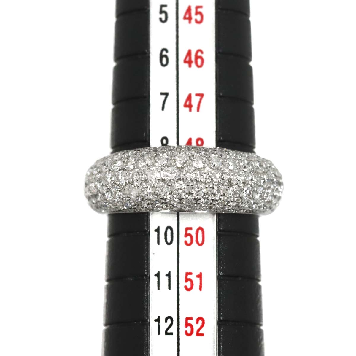 Diamond 1.31ct Ring 18K WG 750 Size4.5-4.75(US)