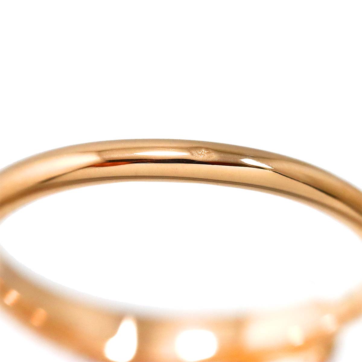 Ring 18K PG Pink Gold 750 Size49 4.75-5(US)