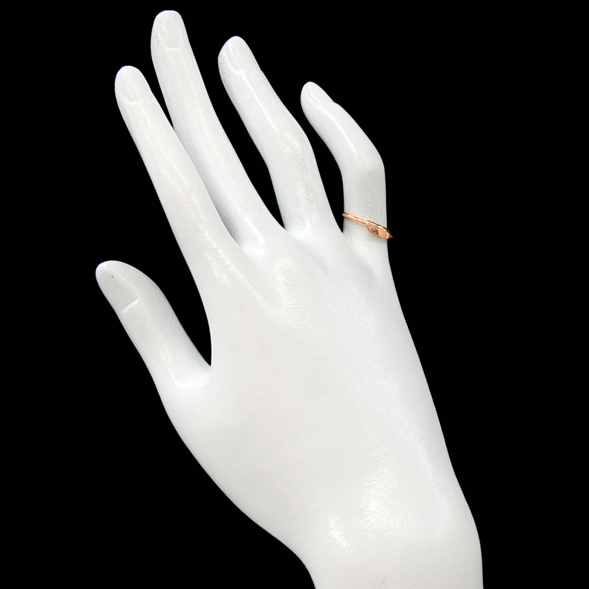 Ring 18K PG Pink Gold 750 Size49 4.75-5(US)