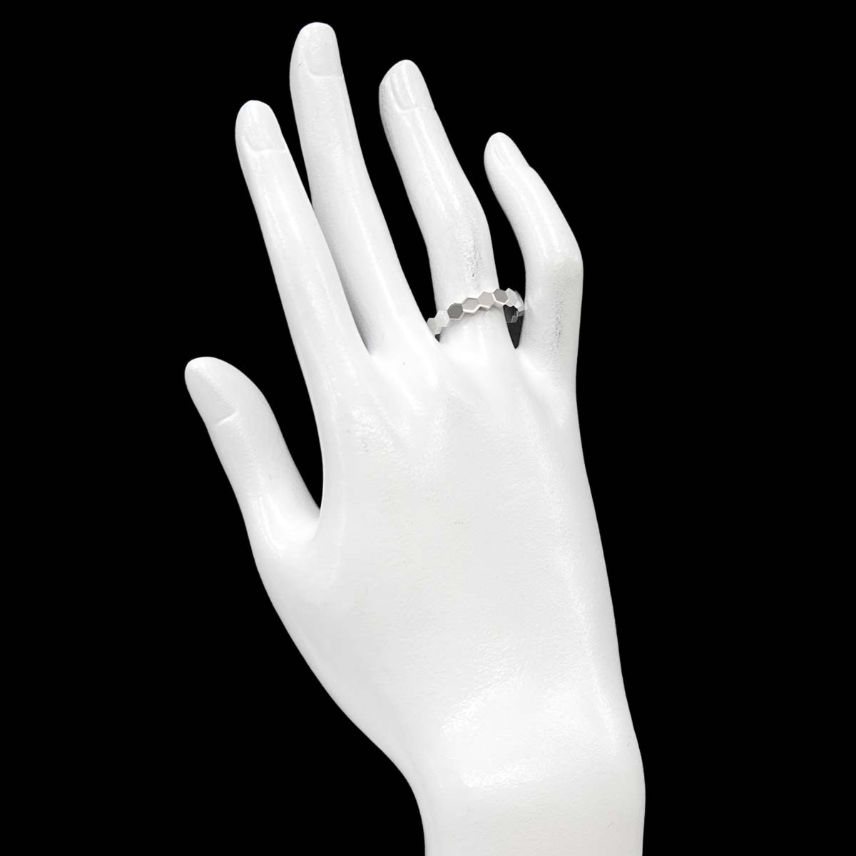 BEE MY LOVE Ring 18K WG 750 size52 6(US)