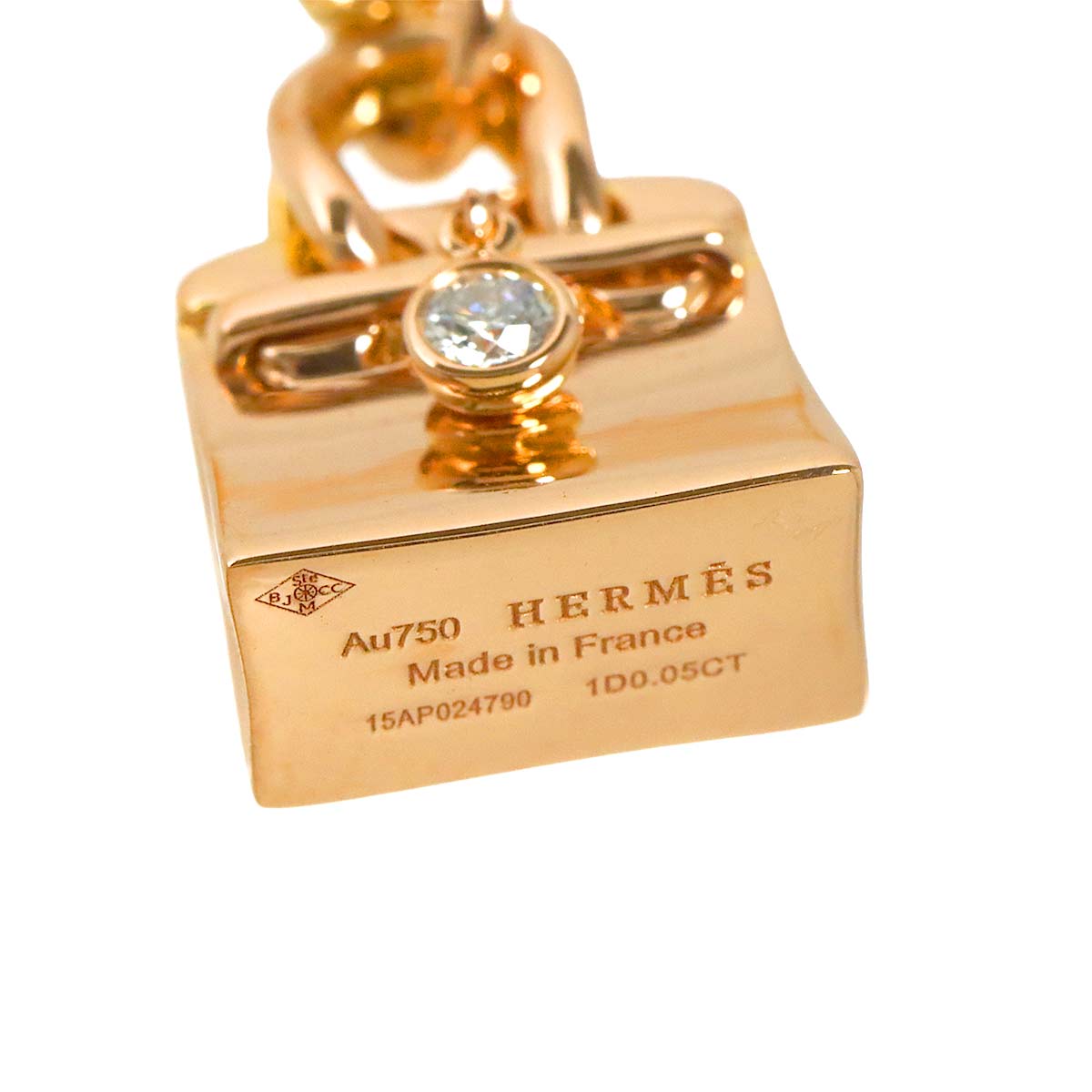 Amulet Diamond Necklace 18K Pink Gold 750