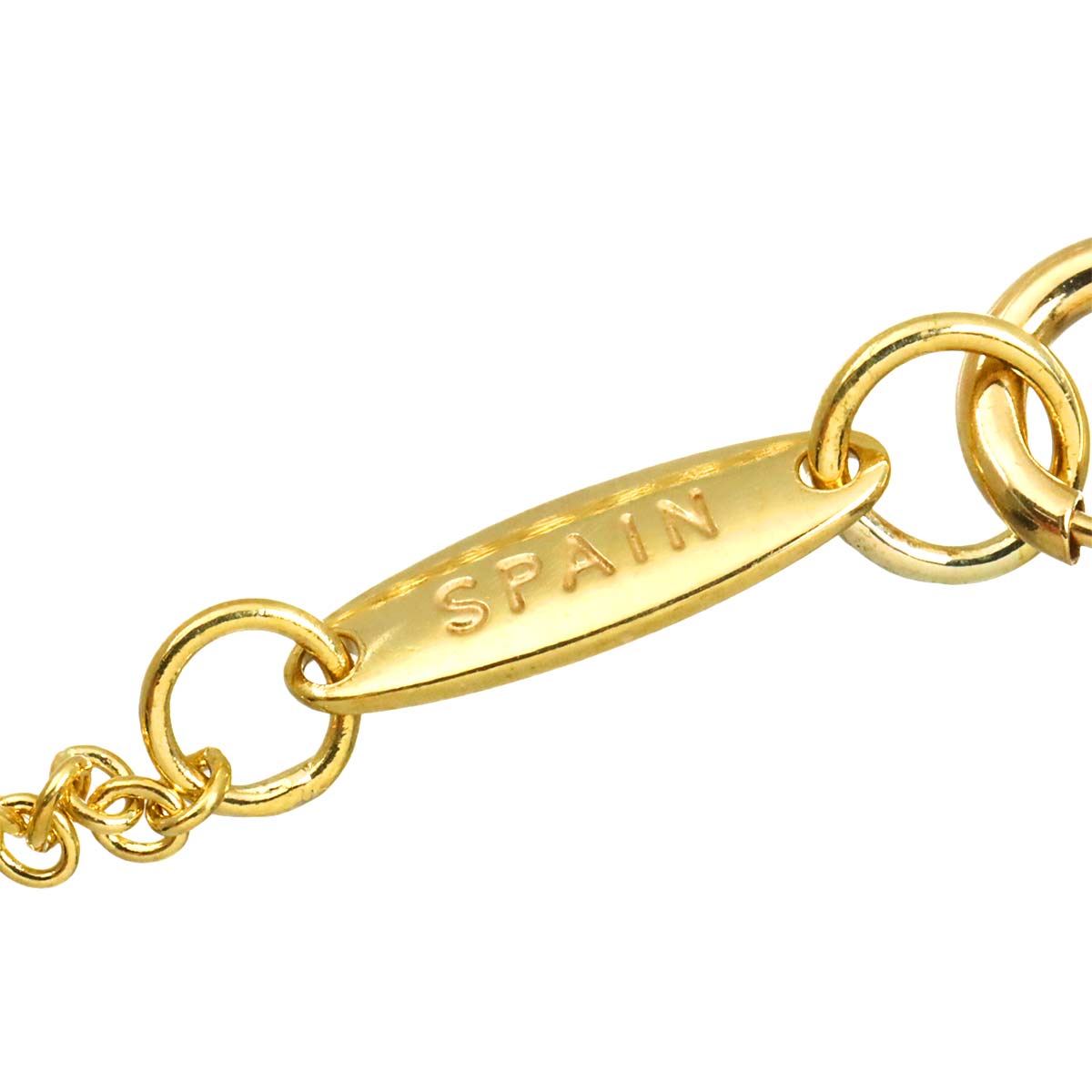 Open Heart Diamond Necklace 18K Yellow Gold 750