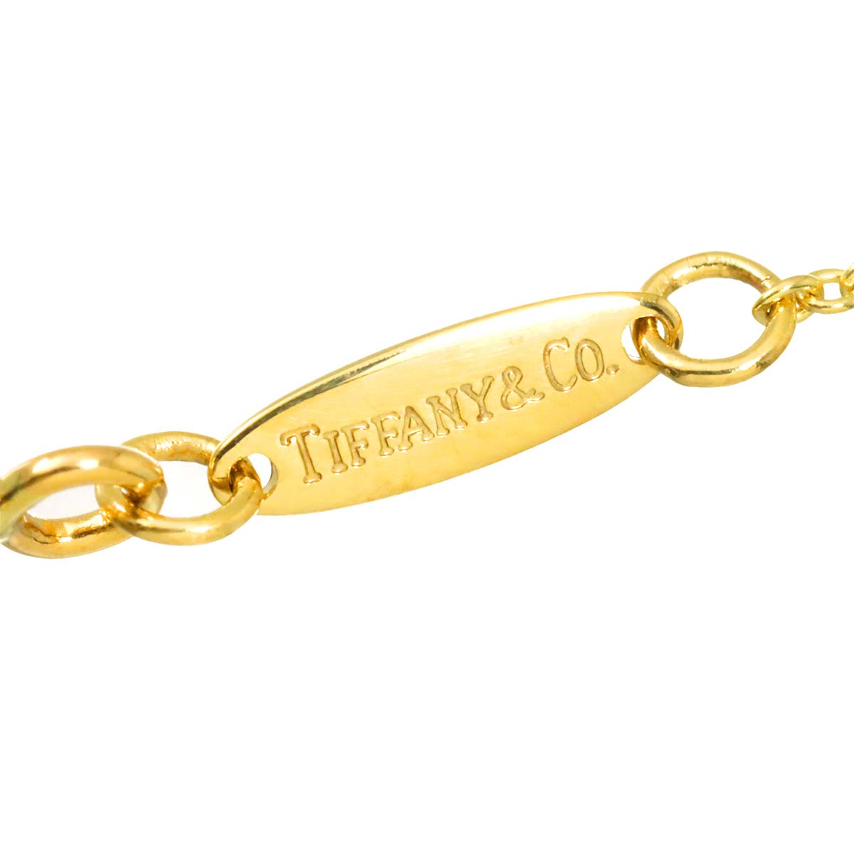Teardrop Necklace 18K Yellow Gold 750