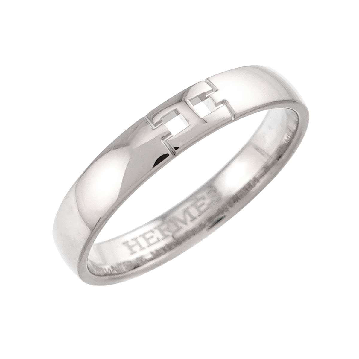 Hercules Ring 18K White Gold 750 Size55 6.75-7.25(US)