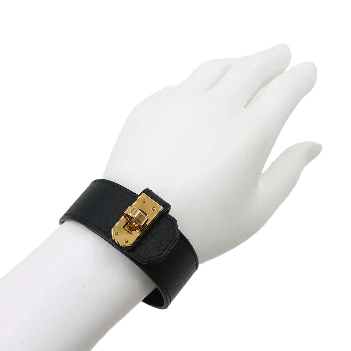 Kelly Twist Bracelet Swift Black T3 Accessory