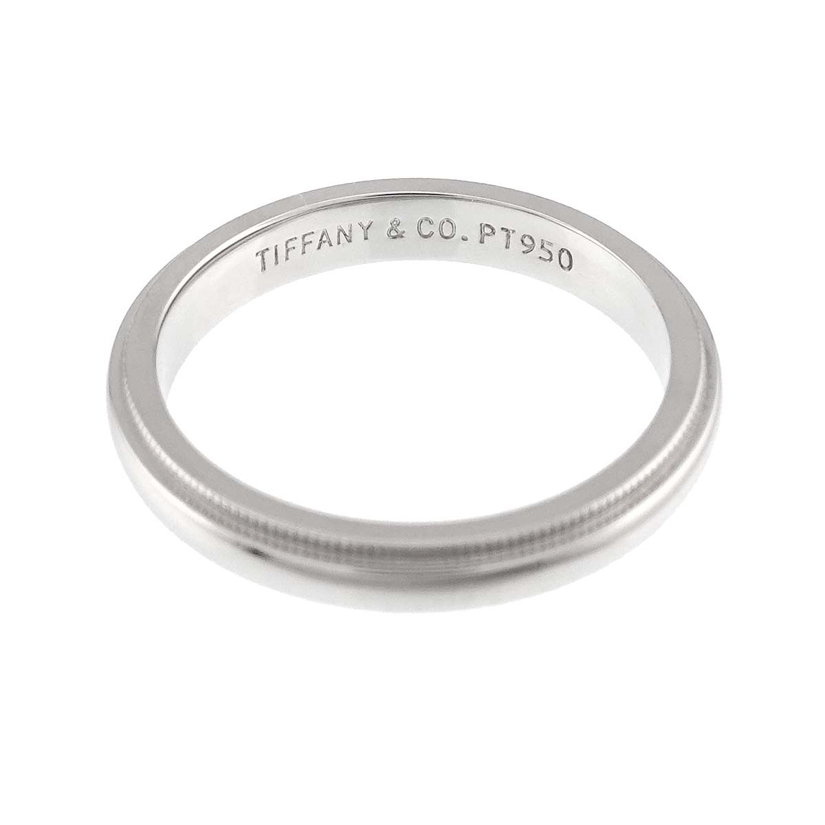 Milgrain Band Ring Pt Platinum Size5.75-6(US)