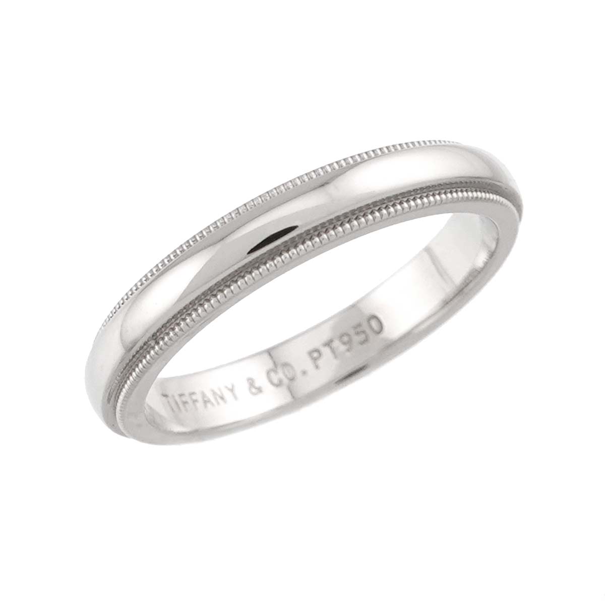 Milgrain Band Ring Pt Platinum Size5.75-6(US)