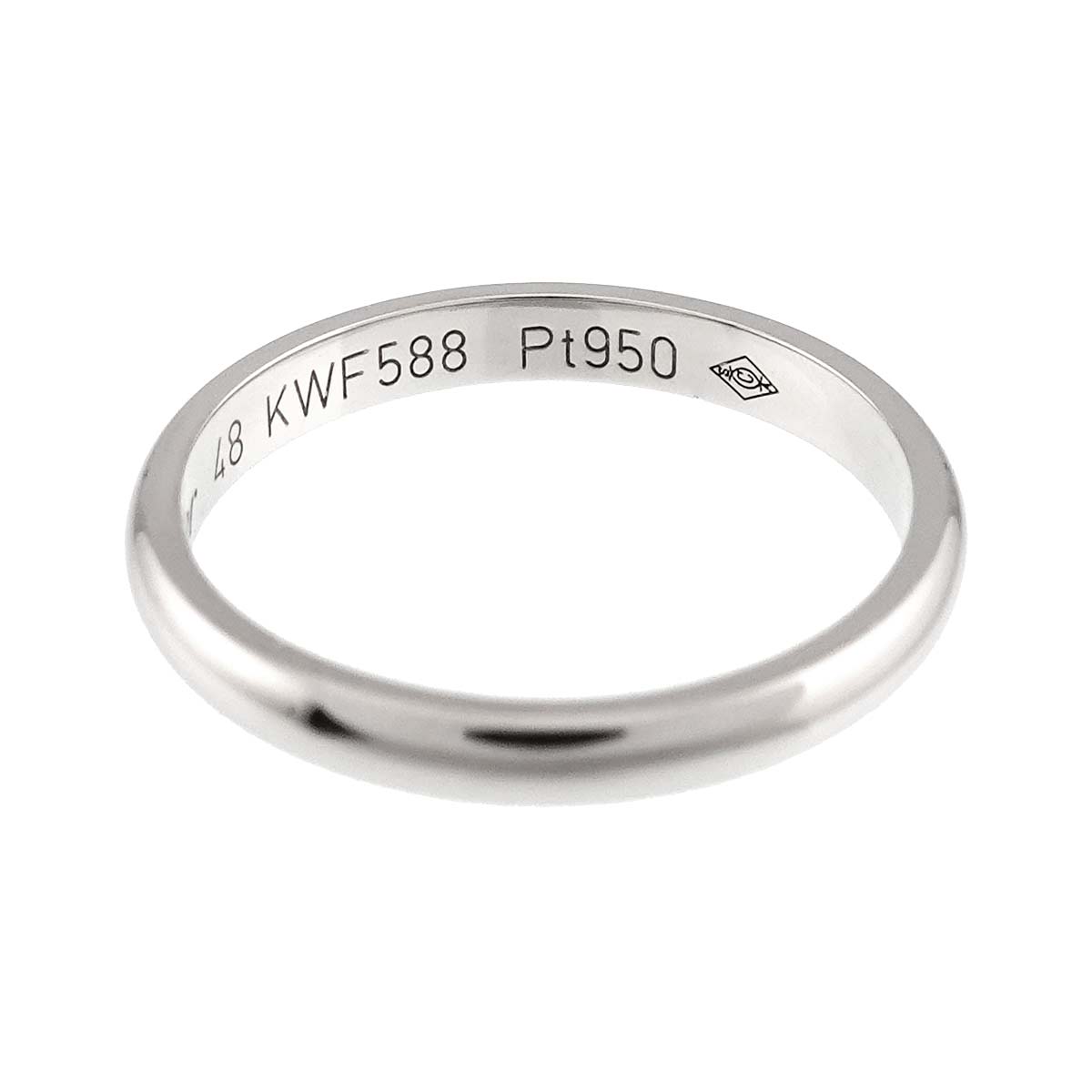 Classic Ring Platinum Size48 4.5(US)