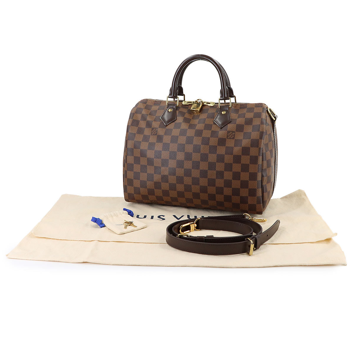 Damier Speedy Bandouliere 30 Hand Shoulder Bag N41367