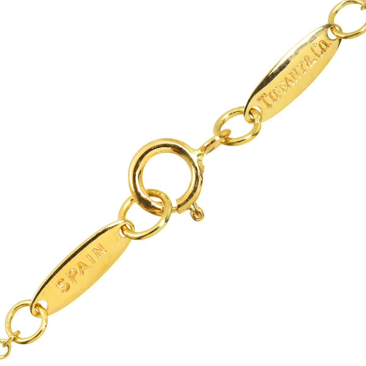 Open Heart Necklace 18K Yellow Gold 750