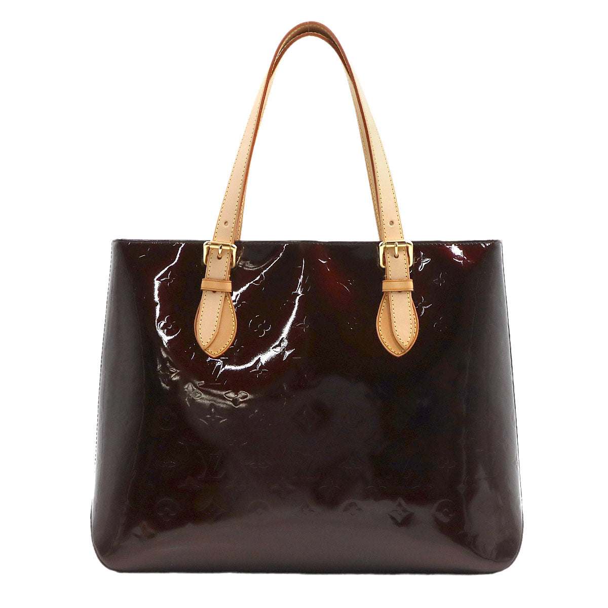 Monogram Vernis Brentwood Tote Bag Amarante M91994