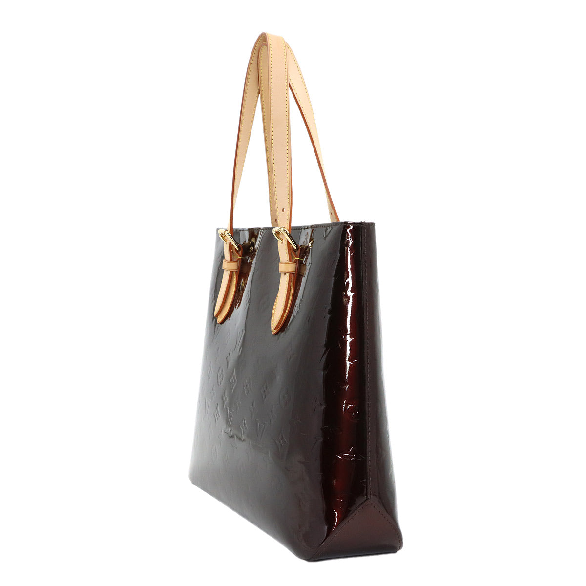 Monogram Vernis Brentwood Tote Bag Amarante M91994