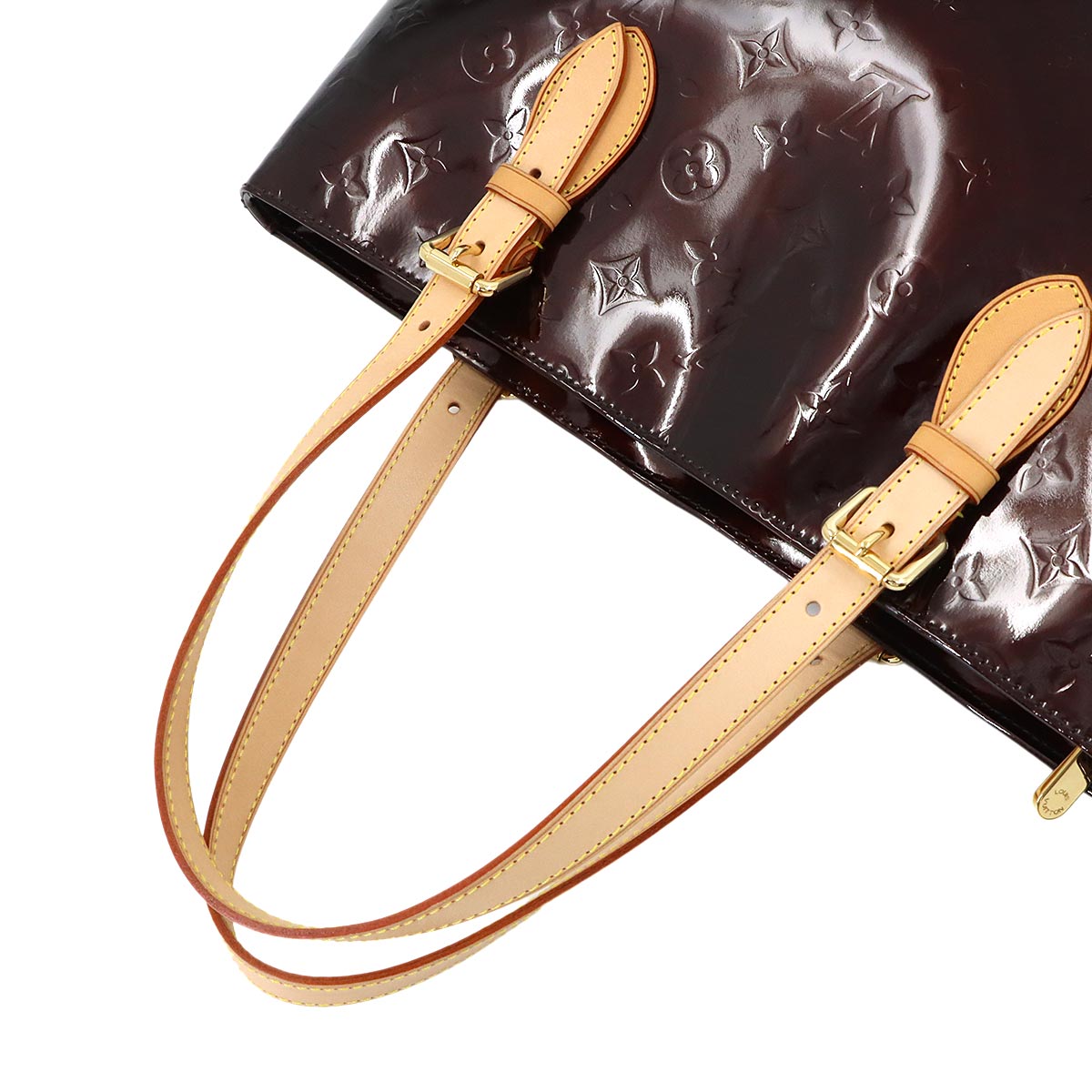 Monogram Vernis Brentwood Tote Bag Amarante M91994