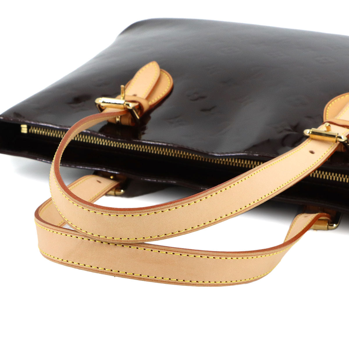 Monogram Vernis Brentwood Tote Bag Amarante M91994