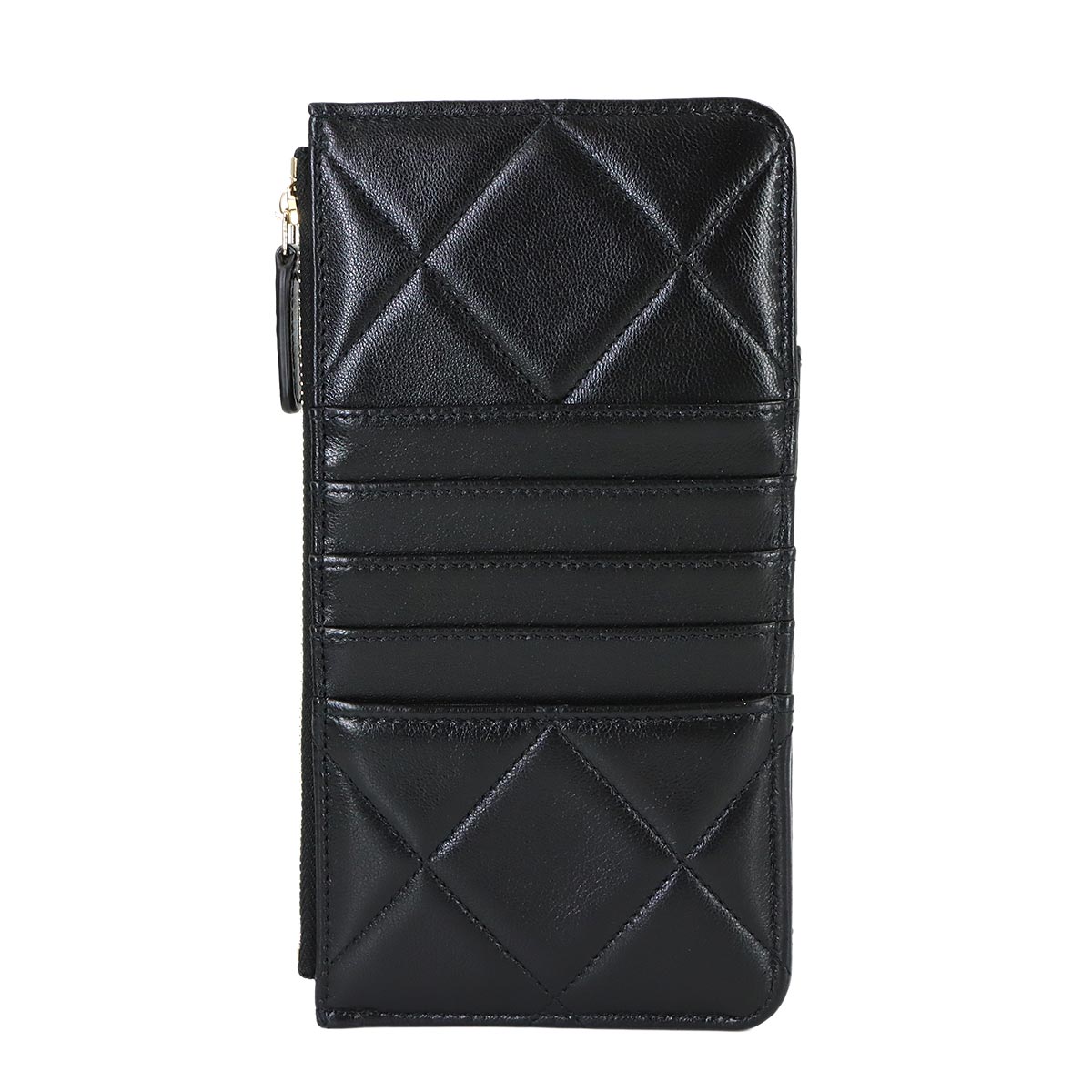 19 Phone and Card Case Pouch Leather black AP1182 Purse
