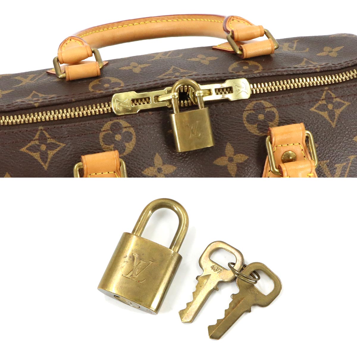 Monogram Speedy Bandouliere 25 2way Hand Bag M40390