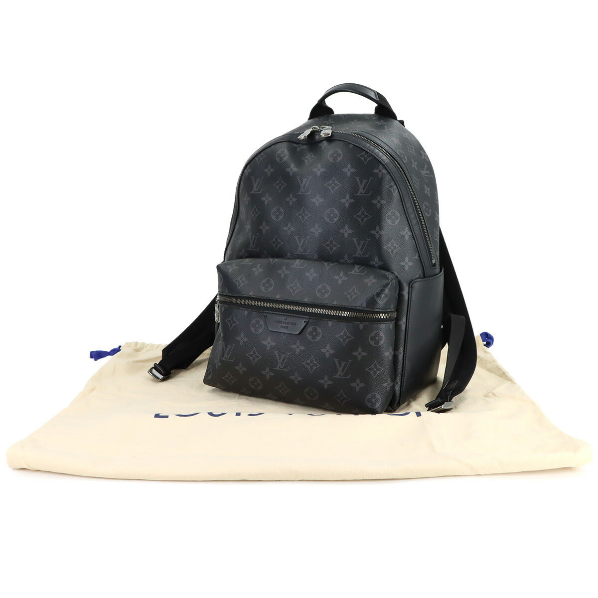 Monogram Eclipse Discovery Backpack PM M22558 Purse