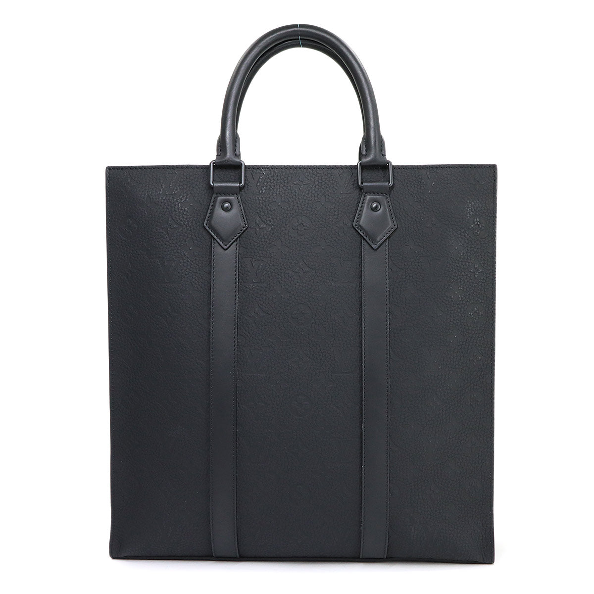 Monogram Taurillon Sac Plat 2way Tote Bag Leather M21866