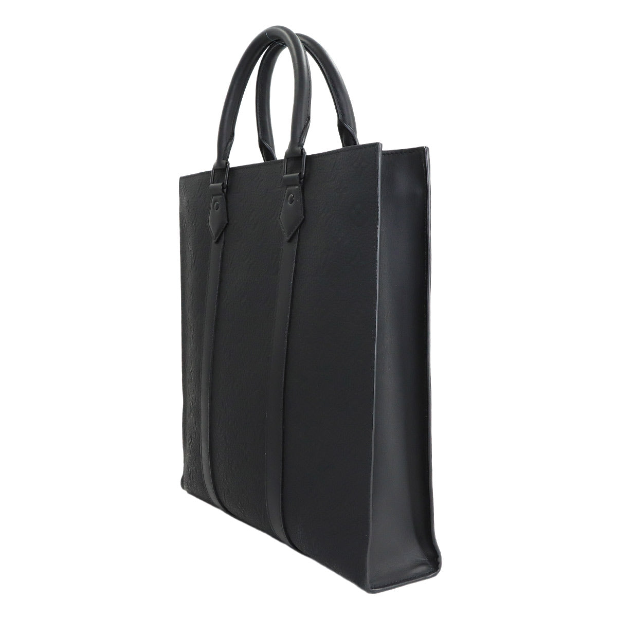 Monogram Taurillon Sac Plat 2way Tote Bag Leather M21866