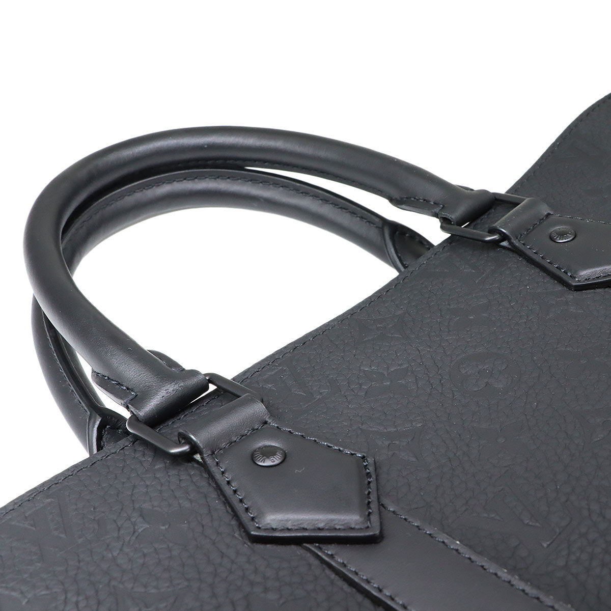 Monogram Taurillon Sac Plat 2way Tote Bag Leather M21866