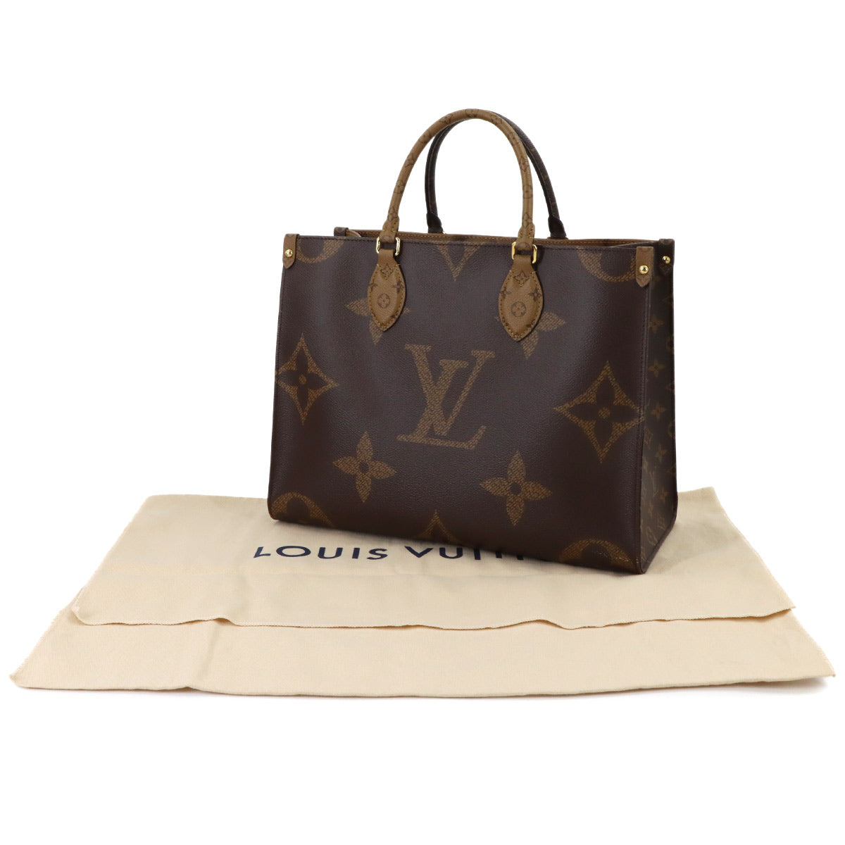Giant Monogram Onthego MM 2way Tote Shoulder Bag M45321