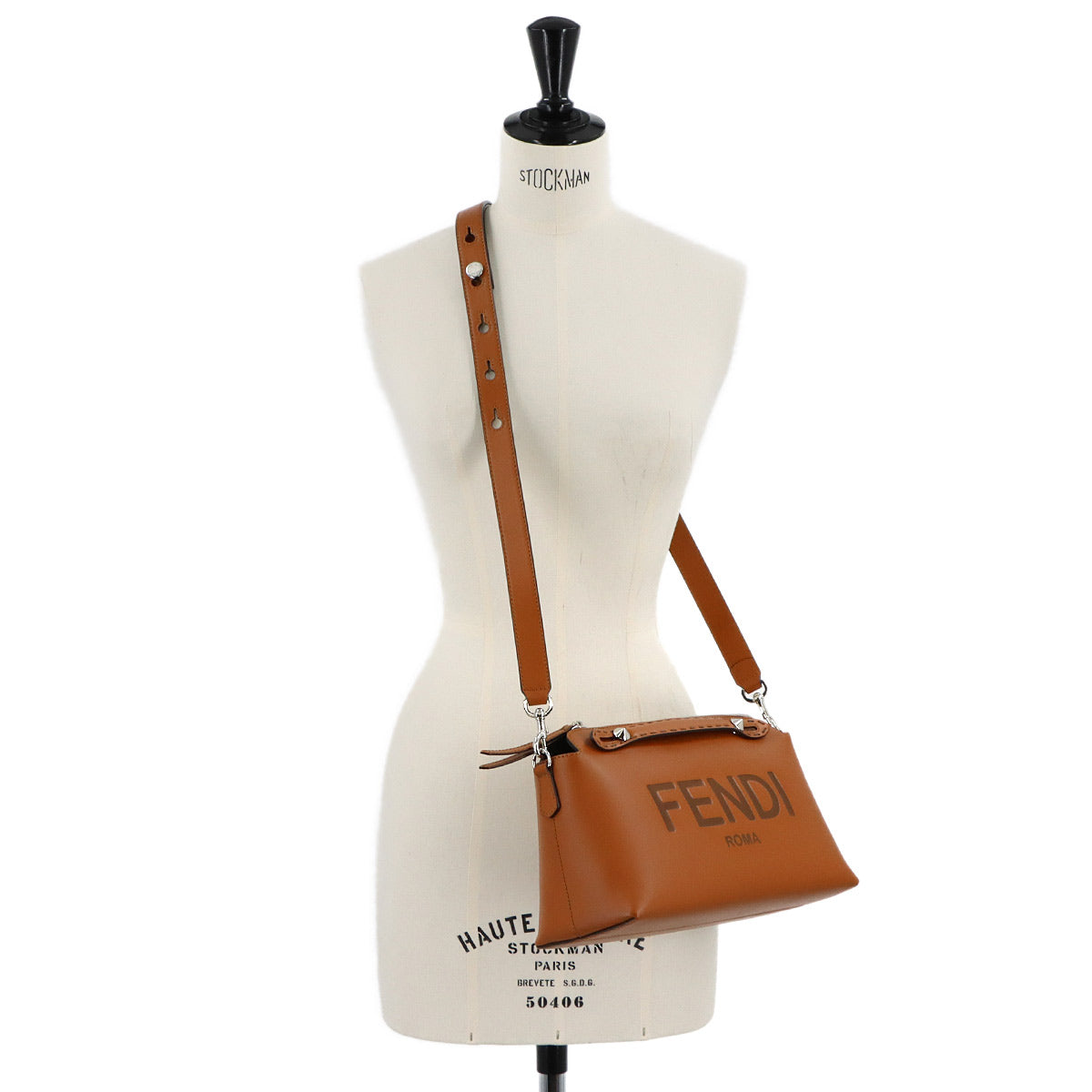 By The Way Medium 2way Hand Shoulder Bag Leather Brown 8BL146