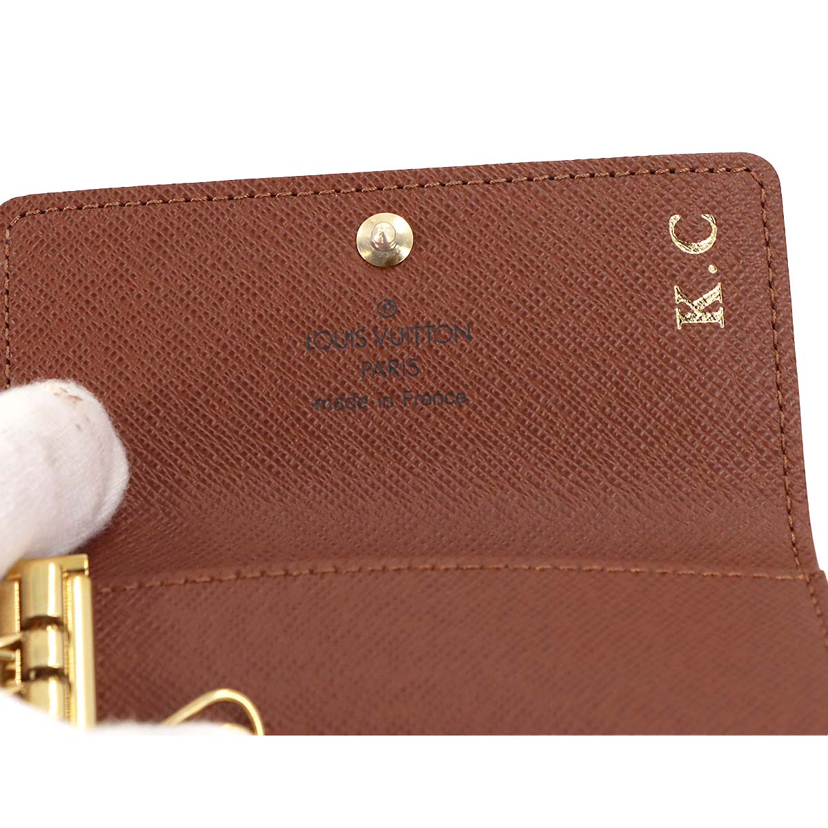 Monogram Multicles 6 Key Case Brown M62630