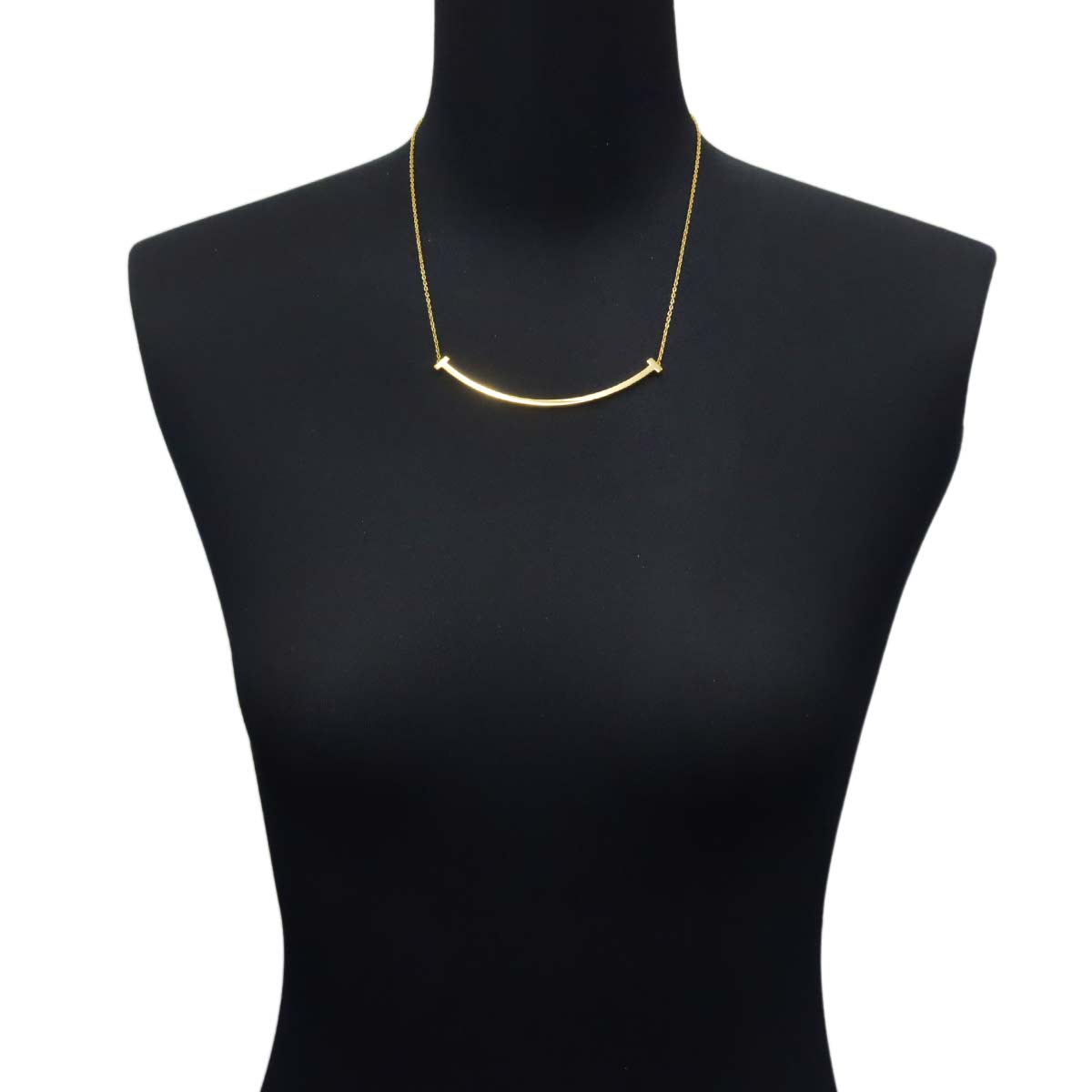 T Smile Large Necklace 18K Yellow Gold 750