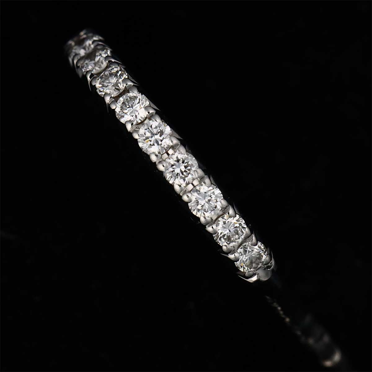 Metro SM Diamond Earrings Pierced 18K White Gold 750