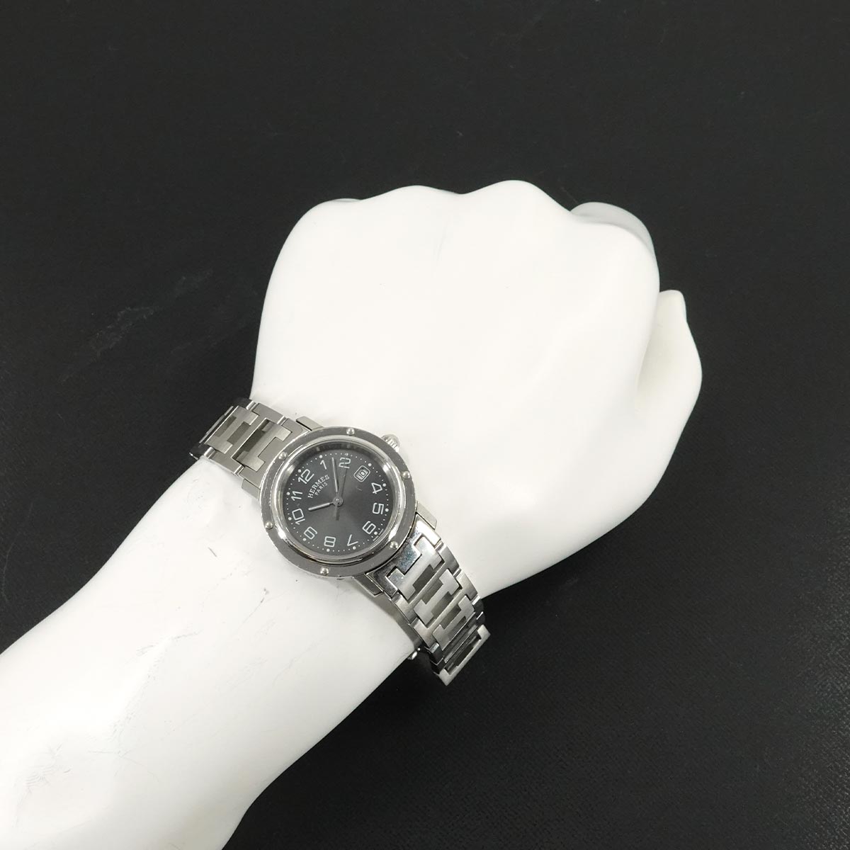 Clipper Nacre CL6.410 Date Quartz Gray Dial Boys Watch