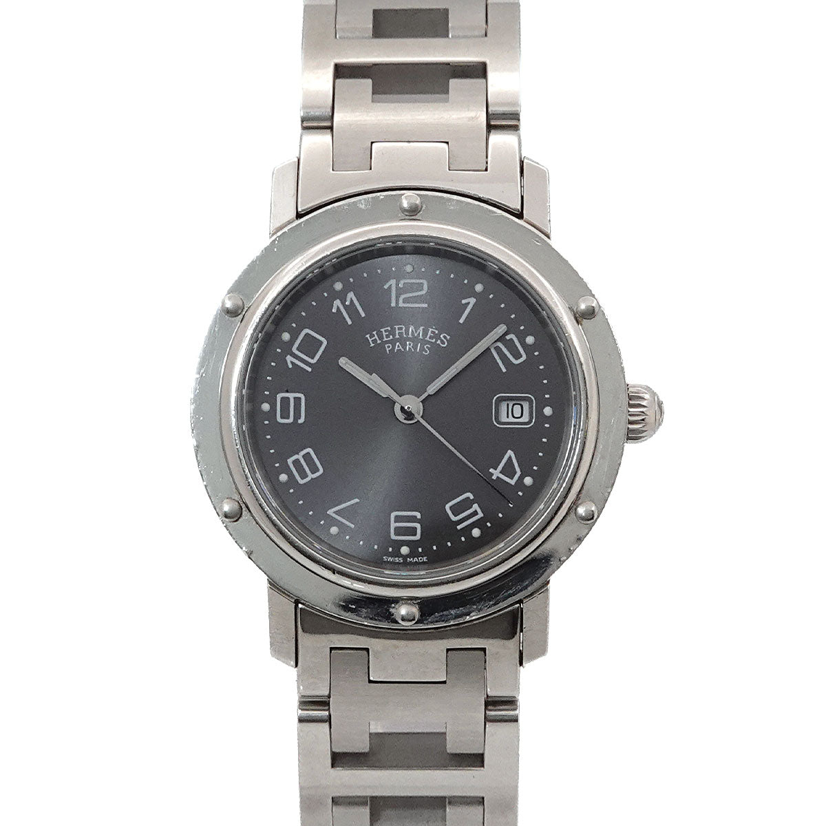 Clipper Nacre CL6.410 Date Quartz Gray Dial Boys Watch