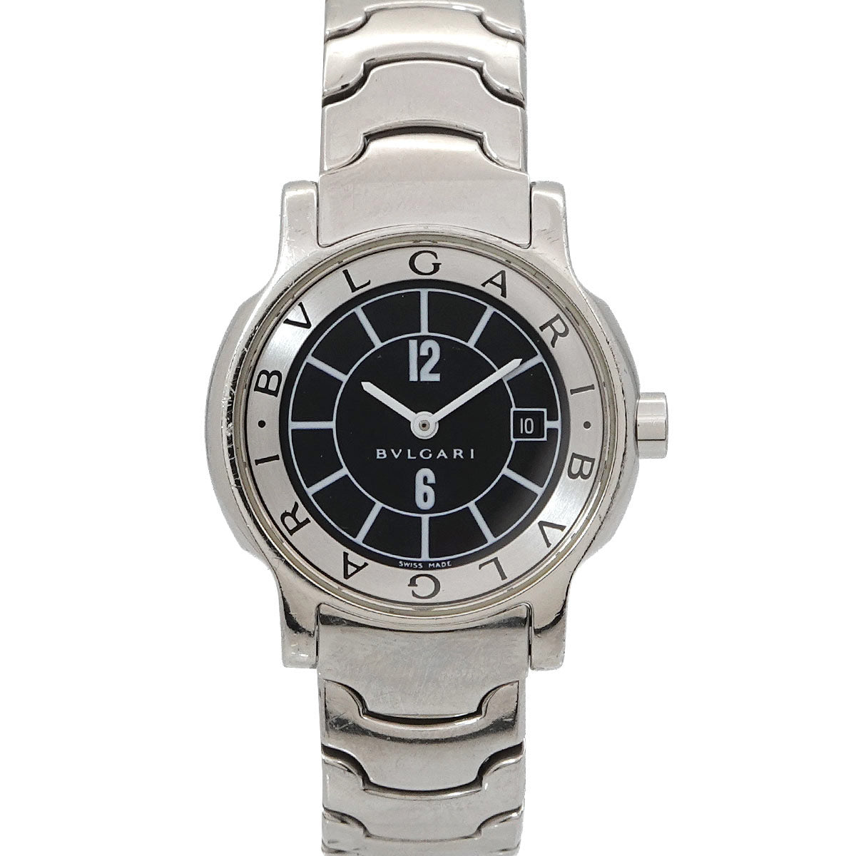 Solo tempo ST29S Date Quartz Black Dial Ladies Watch