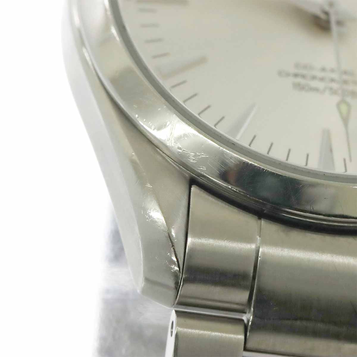 Seamaster Aqua Terra Co-axial 2503 30 Date Silver Dial Mens
