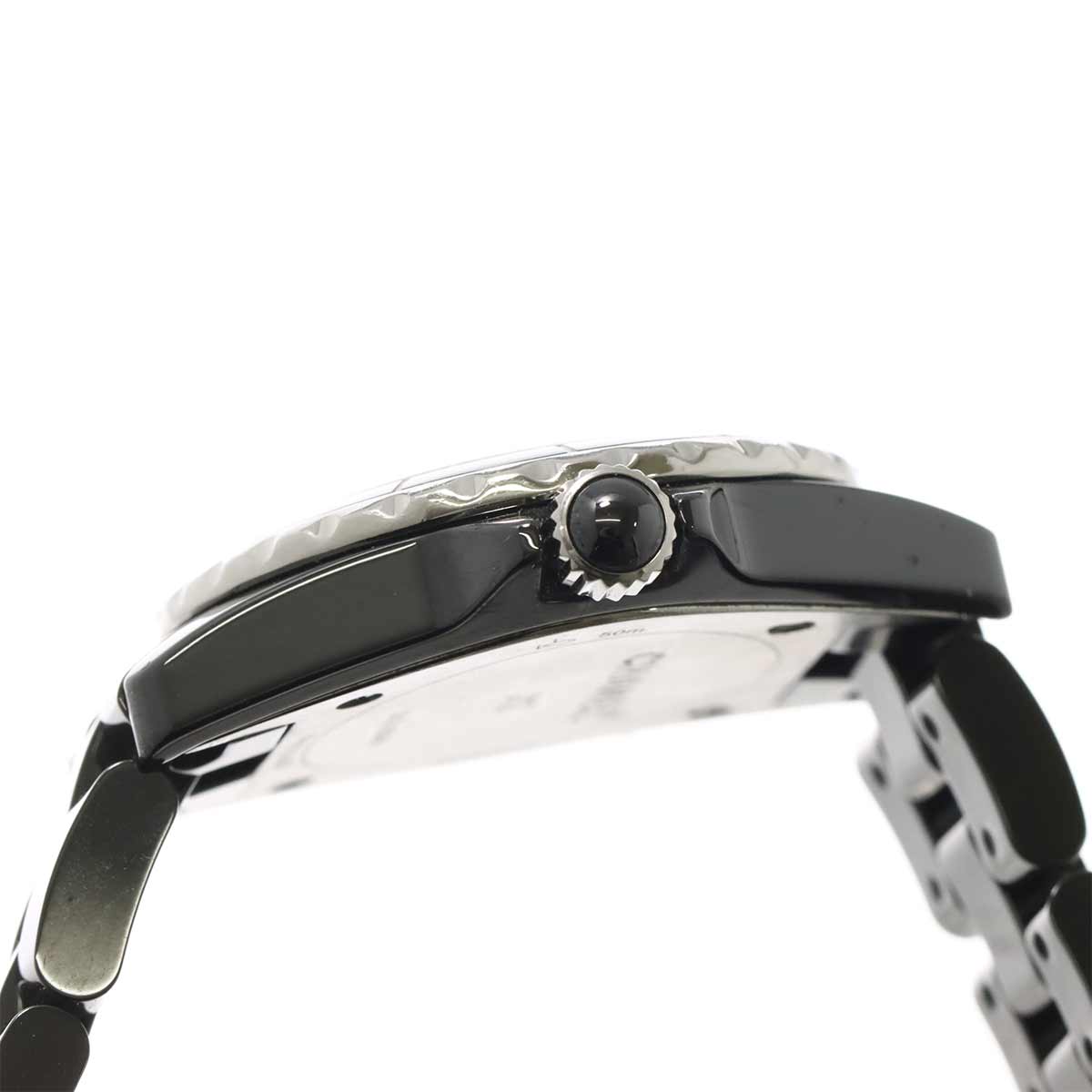 J12 29mm H2569 8P Diamond Quartz Black Dial Ladies Watch